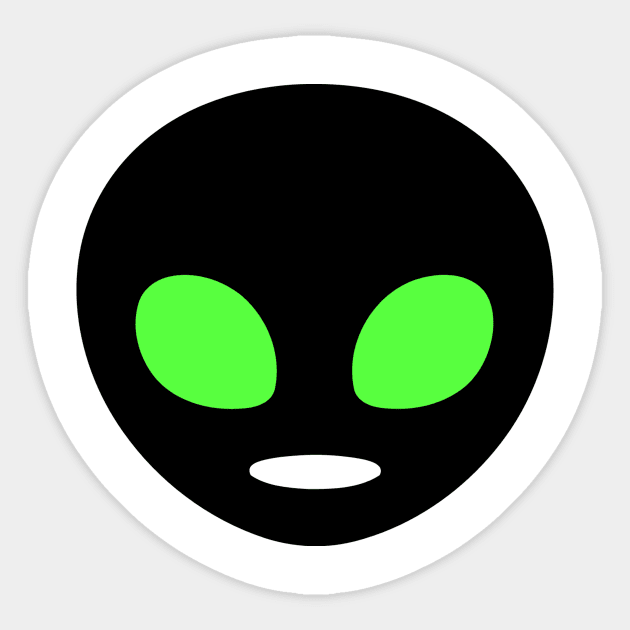 Alien Face Emoticon Sticker by AnotherOne